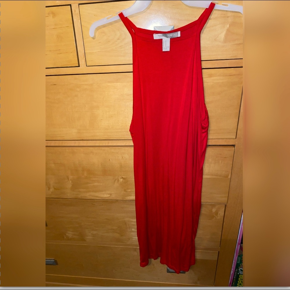 Red Fitted Dress
